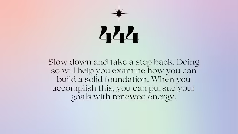 Real-Life Example of 444: